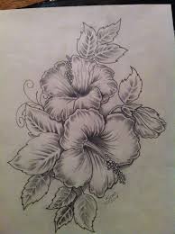 Ganz gleich, was sie ausdrücken möchten, welchen gefühlen sie platz geben wollen oder welches portrait. Nice Hibiscus Flowers Tattoo Drawing Flowertattoodesigns Blumen Bleistiftzeichnungen Hibiskus Tattoo Blumen Oberschenkel Tattoos