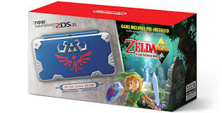The legend of zelda is a video game series created by game designers shigeru miyamoto and takashi tezuka and developed and published by nintendo. Nintendo Announces New Zelda Hylian Shield Themed 2ds Xl