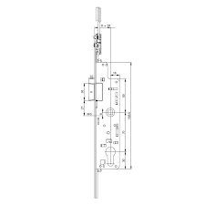 Serrure 3 points, 5 points ou crémone en applique sauront d'adapter à vos besoins en matière de protection. Cremone Roto Fenetre Porte Fenetre A28 70 Specialiste Serrurerie Cles Securisees