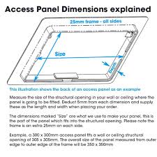 How to make professional quality picture frames. Bespoke Metal Access Panel Quote And Buy Online