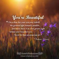 Robert Clancy On Twitter You Re A Beautiful Soul Innerbeauty Beauty Angels Light Inspirational Wuvip Http T Co Jlzonps7xb Twitter
