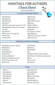 Are you ready to spend all your money on d. Author Hashtags Hashtags For Authors Cheat Sheet