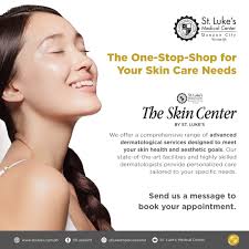 The Skin Center by St. Luke's in Quezon City is now open! Experience  quality dermatological care from medical treatments to aesthetic services.  We're here to help you achieve your skin goals. Message