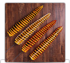 6)take flour and cornflour in a bowl. Simulation Food Model Potato Spiral Samples Tornado Potato Tower Props Potato Chips Fried Tornado Fake Food Display Food Processors Aliexpress
