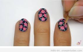 Unas Decoradas Con Rosas Las Flores Mas Romanticas En Tus Unas Unas Pintadas