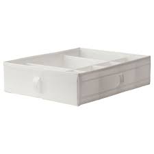Skubb Boite Compartimentee Blanc 17 X13 X4 44x34x11 Cm Ikea Bedroom Storage Ikea Bedroom Ikea