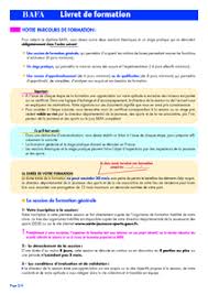 Attestation de stage word gratuit. Cerfa N 12063 02 Livret De Formation Bafa Documentissime