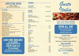 Bamber Bridge Take Away Il Gusto D Italia