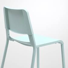 The chair is easy to store when not in use, since you can stack up to 6 chairs on top of each other. Teodores Chair Light Turquoise Ikea