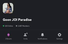 Gooning JOI Paradise on X: best gooning discord server out there lol join  up t.coEhcEFsZhQ0 more edits on the way , taking customs in discord  goon gooner goonfuel babecock goonette bbc pawg 