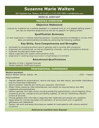 27 medical assistant cover letter sample medical assistant. Medical Assistant Resume Templates And Job Tips Hloom