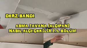Tavan alçisi nasil sürülür gypsum ceiling how deportations. 1 Bolum Asma Tavana Alcipan Derz Bandi Ve Alci Cekimi Nasil Yapilir Bunlara Dikkat Youtube