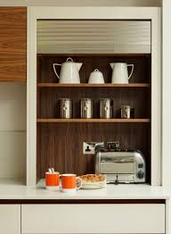 Breakfast Station Coffee Or Tea Bar Contemporary Kitchen Breakfast Station Sliding Barn Door Hardware
