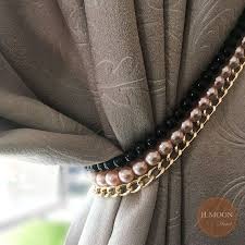 Black And Gold Curtain Tie Backs Set Of Simply Sweet Curtain Tie Backs 2 Tiebacks Blush Pink And Black Rose Pink And Gold Gir Pink Bedroom Decor Curtain Tie Backs Rose Gold Room Decor