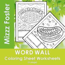 Chloroplasts and mitochondria worksheet answers. Chloroplast Coloring Page Worksheets Teaching Resources Tpt