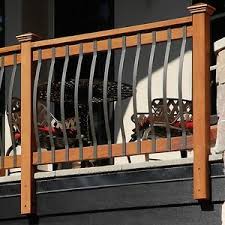 Balustrade railings around the basement window. Curve Arc Aluminium Black Metal Balusters X5 Deck Rail Spindles 800mm 5055184583257 Ebay