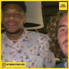 His match against dimitrov in the french open was a pretty exciting one. Bbc Sport Giannis Antetokounmpo And Stefanos Tsitsipas