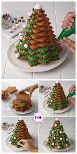 Christmas Recipe 3d Cookie Christmas Tree Diy Tutorial Video Cookies Recipes Christmas Christmas Food Christmas Deserts