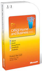 Amazon.com: Microsoft Office Home & Business 2010 Key Card - 1PC/1User