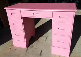 Glitter Pink Girlie Desk The Flippin Nest Glitter Bedroom Refinishing Furniture Martha Stewart Paint