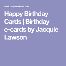 134,469 likes · 11,139 talking about this. Happy Birthday Cards Birthday E Cards By Jacquie Lawson Birthday Ecards Animated Birthday Cards Happy Birthday Cards