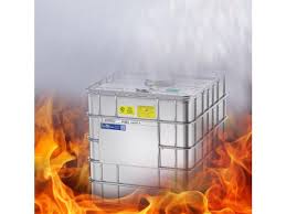 Cuve IBC 1000l non fusible stockage produits inflammables ...