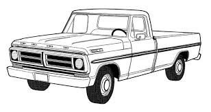 All he needs are crayons and a spot to color in! Old Truck Coloring Page 1 Truck Coloring Pages Old Ford Truck Ford Truck
