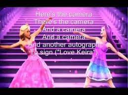 Barbie To Be A Princess To Be A Pop Star Lyrics Barbie Song Barbie Music Pop Star Lyrics