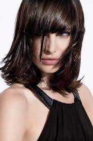 Hairstyle Medium Length Hair Styles Hair Styles Dark Hair