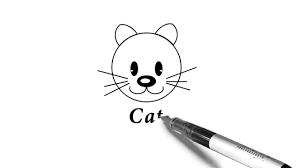 How To Draw A Cat S Face For Kids Easy Fun Drawing Youtube Learn to draw a cat face. how to draw a cat s face for kids easy fun drawing