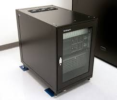 Server rack diagrams visualize the rack mounting of a computer and network equipment as a frontal view of the rack with the equipment installed. Startech 15u Server Rack Review 2636cabinet Storagereview Com Storage Reviews Server Cabinet Server Rack Custom Pc Desk