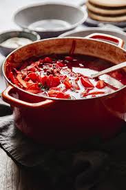 Kouign aman correctly identified the wok and mortar. Borscht Recipe Iconic Soup Made Easy Vikalinka