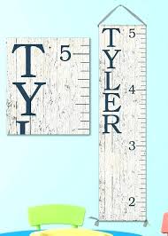 Wood Personalized Growth Chart Tiendateam Co