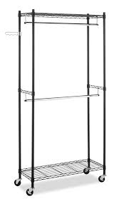 Maybe you would like to learn more about one of these? Whitmor 6070 3366 Bb Supreme Double Rod Garment Rack Black Home Garment Racks