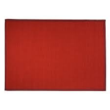 Exklusiver teppich im blumen design in der farbe rot mit kurzem flor und fransen. Sisal Teppich Premium Rot 3 Grossen Mit Passenden Stufenmatten Dayton De