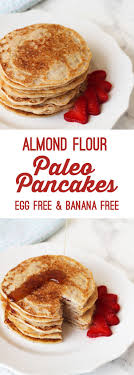 Paleo Egg Free Pancakes With Almond Flour Unbound Wellness Recipe Paleo Recipes Breakfast Paleo Egg Free Egg Free Pancakes