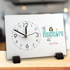 Hemsireye Hediye Dikdortgen Masa Saati Hediyemen Com Hemsireler Hediyeler Hemsireler Haftasi