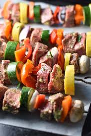 Beef Kabobs in the Oven - The Dizzy Cook