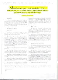 Menores de 12 a 17 años con. Manifestaciones Clinicas De La Epoc Fenotipos Exacerbaciones Manif