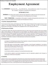 Collection Basic Contract Template In 2020 Contract Template Work Agreement Employment