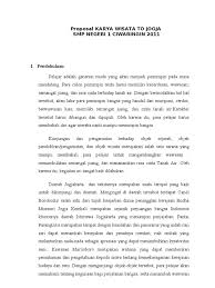 Maybe you would like to learn more about one of these? Proposal Karya Wisata