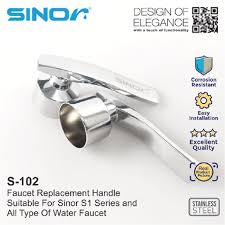 Maybe you would like to learn more about one of these? Buy Sinor S 102 Solid Handle With Metal Cover Water Faucet Replacement Handle Wall Bib Tap Kitchen Tap Basin Tap Handle Seetracker Malaysia
