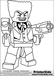 He is seen driving a truck, and telling catwoman that they need the door to the axis chemicals open. Lego Batman Joker Coloring Page Coloring Home