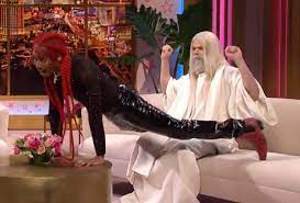 This link is to an external site that may or may not meet accessibility guidelines. Video Snl Lil Nas X Gives God A Lap Dance Watch Cold Open Tvline