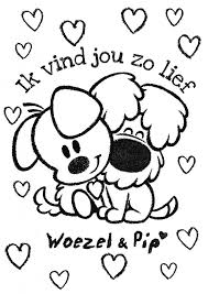 Kleurplaat Woezel En Pip Nederhorst Ik Vind Jou Zo Lief Borduren Woezel En Pip Kleurplaten Kinderkleurplaten