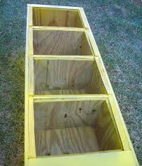 Chad found a great filing cabinet on craigslist for $10, put it on its side, made planter boxes. Before After Chad S Filing Cabinet Planter Design Sponge