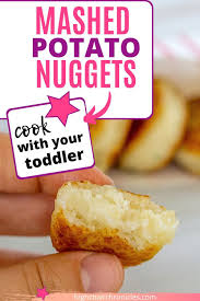 Mashed Potato Nuggets Cooking With Toddlers Recipe In 2020 Picky Eating Baby Food Recipes Food