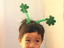 The best heart to use is one that isn't too wide or puffy. Shamrock Headband For St Patrick S Day Diy Candy