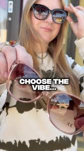 Help Madi choose which sunglasses she should pair with this new B.Young tie  dye sweater (part of our new arrivals). , Comment A for the Pink Sunglasses  or, Comment B for the Black Sunglasses, Can’t ...