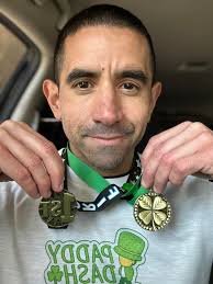 Completing the Paddy Austin 5K, 10K, and Lucky 13.1mi with family